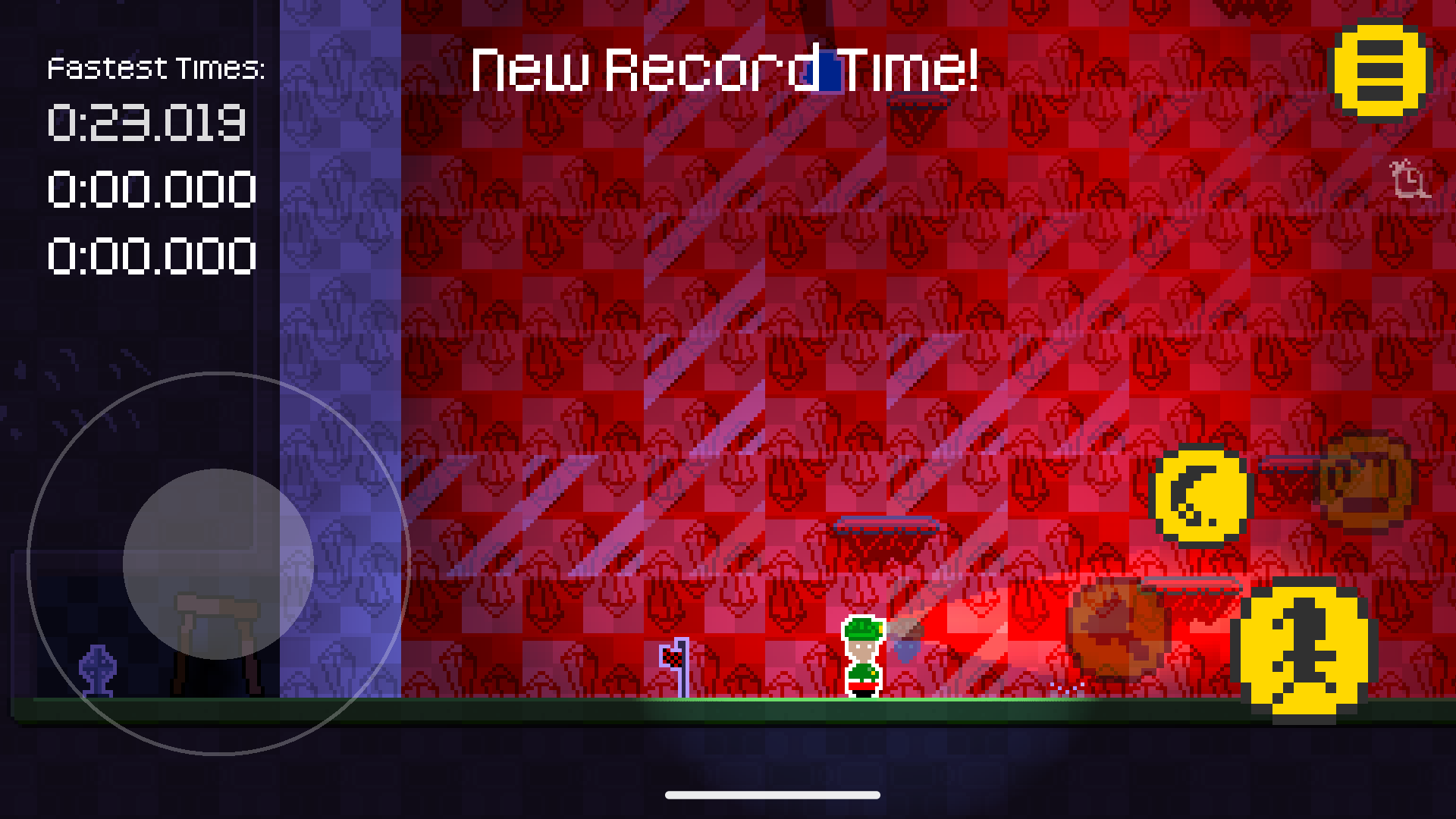 Screenshot of ElfMiner game.